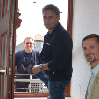 Gerd Ludwig, Ordnungsamtsleiter und Vize-Bürgermeister von Oschersleben wird von den Feuerwehren aus allen 12 Ortsteilen in den Ruhestand verabschiedet.