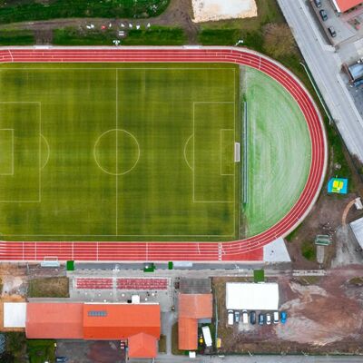 Jahnstadion Luftbild