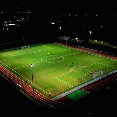 Jahnstadion Flutlicht