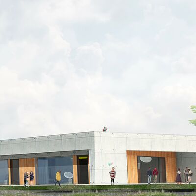 Jugendzentrum Illustration