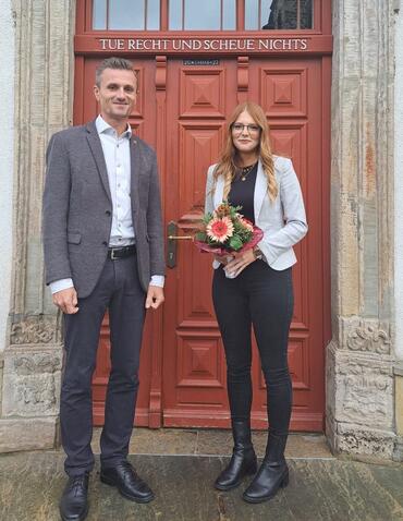 BM Begrung Frau Eickmeier
