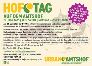 Hoffest auf dem Amtshof am 24.06.2023