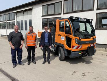 Foto neuer Multicar fr den Bauhof 15.05.2023