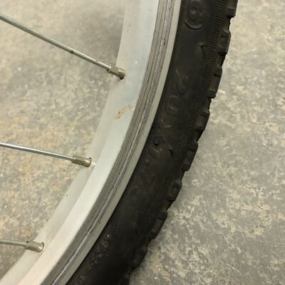 Kinderrad Swifty schw.-grn 20 Zoll