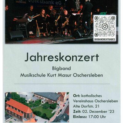 Jahreskonzert Bigband