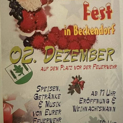 Adventsfest in Beckendorf