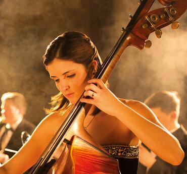 Orchestra performing