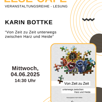 Literatur im Lese-Café Plakat Jun25