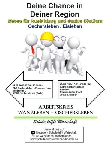 Ausbildungsmesse Netzwerk "Schule trifft Wirtschaft" am 22.08.2025