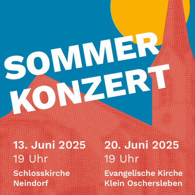 Sommerkonzerte Dorfchor Klein Oschersleben 2025