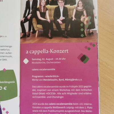 a cappella-Konzert