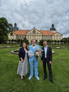 Zeugnisvergabe Nils