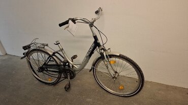 Damenrad grau-blau 4-7-2024