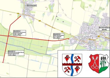 Fotoausschnitt Radweg Ochersleben-Gunsleben