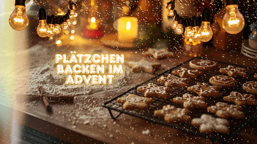 Plätzchen backen im Advent