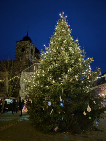 Weihnachtsbaum geschm&uuml;ckt 2025