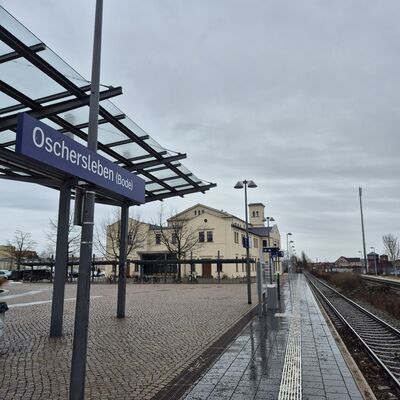 Bahngleis bearbeitet