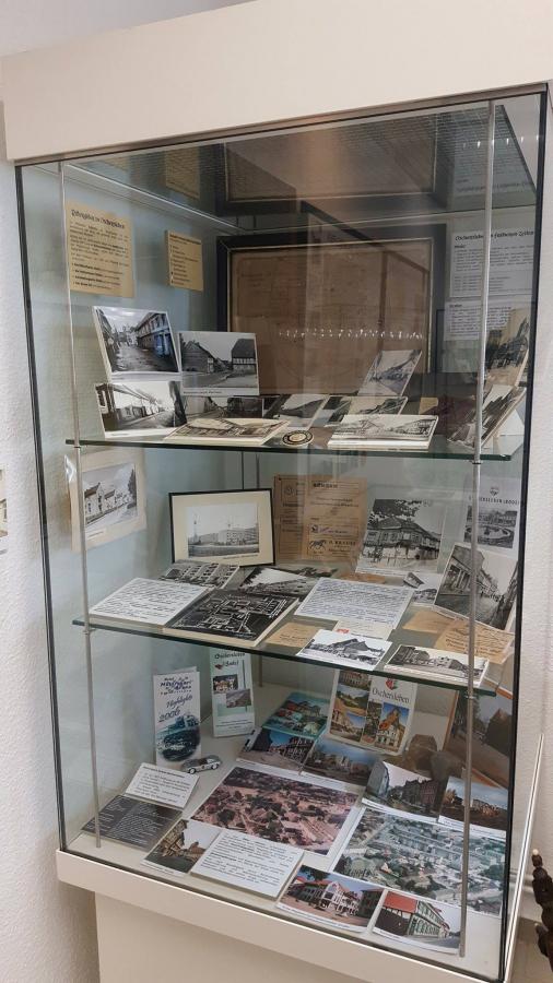 Vitrine im Museum