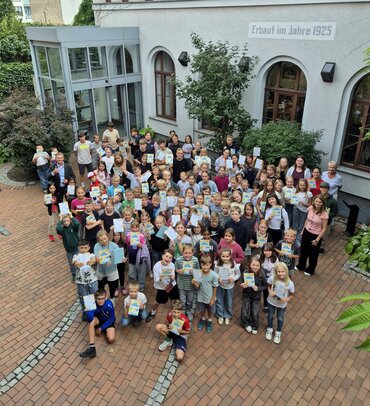 Lesesommer Gruppenbild