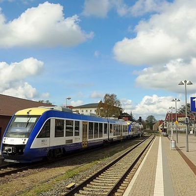 Bahnhof Oschersleben Bahnsteig