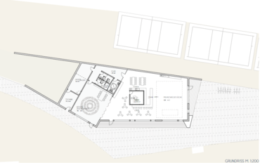 Jugendzentrum Entwurf